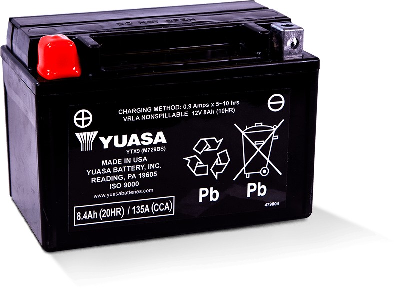 Batería YTX9-BS 12v 8ah Yuasa Ktm Duke 390 2013-2015 